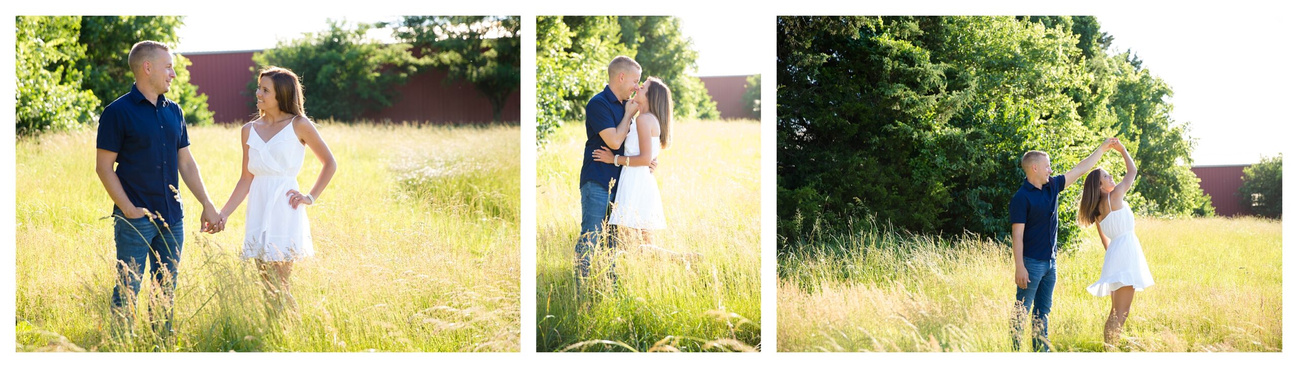 strawberry Hill Farms engagement photography session Columbia MO