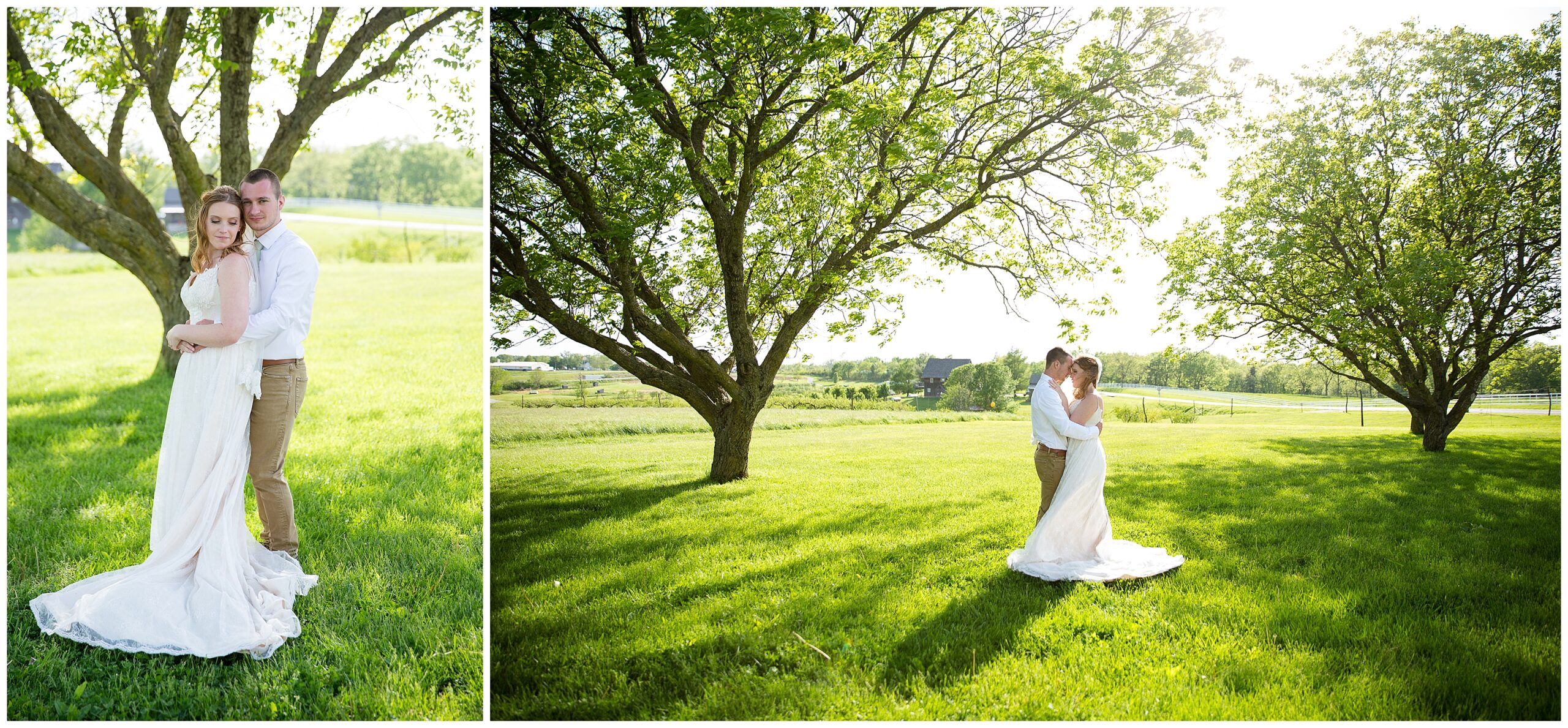Cooper's Ridge wedding Boonville Missouri, romantic portraits wedding photography by Bella Faith Photography 