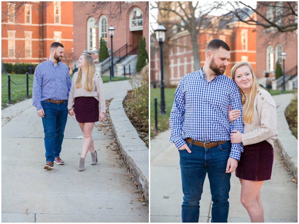 Mizzou Engagement Session Columbia Mo by Bella Faith Photography 