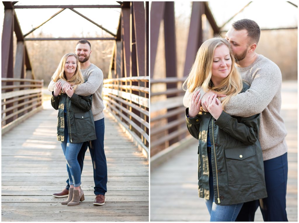 Engagement session at Capen Park Columbia, Mo by Bella Faith Photography 