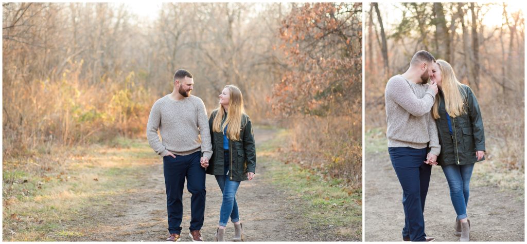 Engagement photography at Capen Park in Columbia, Missouri by Bella Faith Photography 