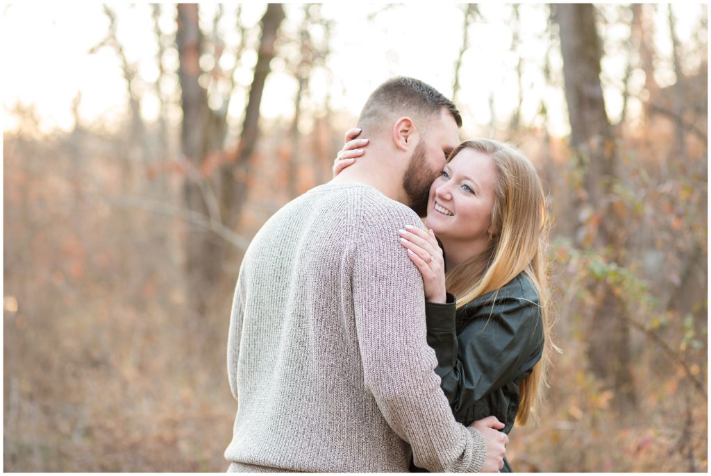 Engagement photography session at Capen Park in Columbia, Missouri by Bella Faith Photography 