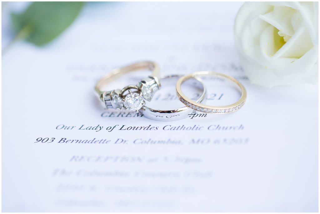 wedding rings photography by Bella Faith Photography