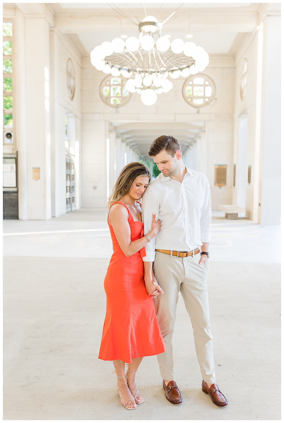 Engagement Photography at The Muny in St. Louis Missouri