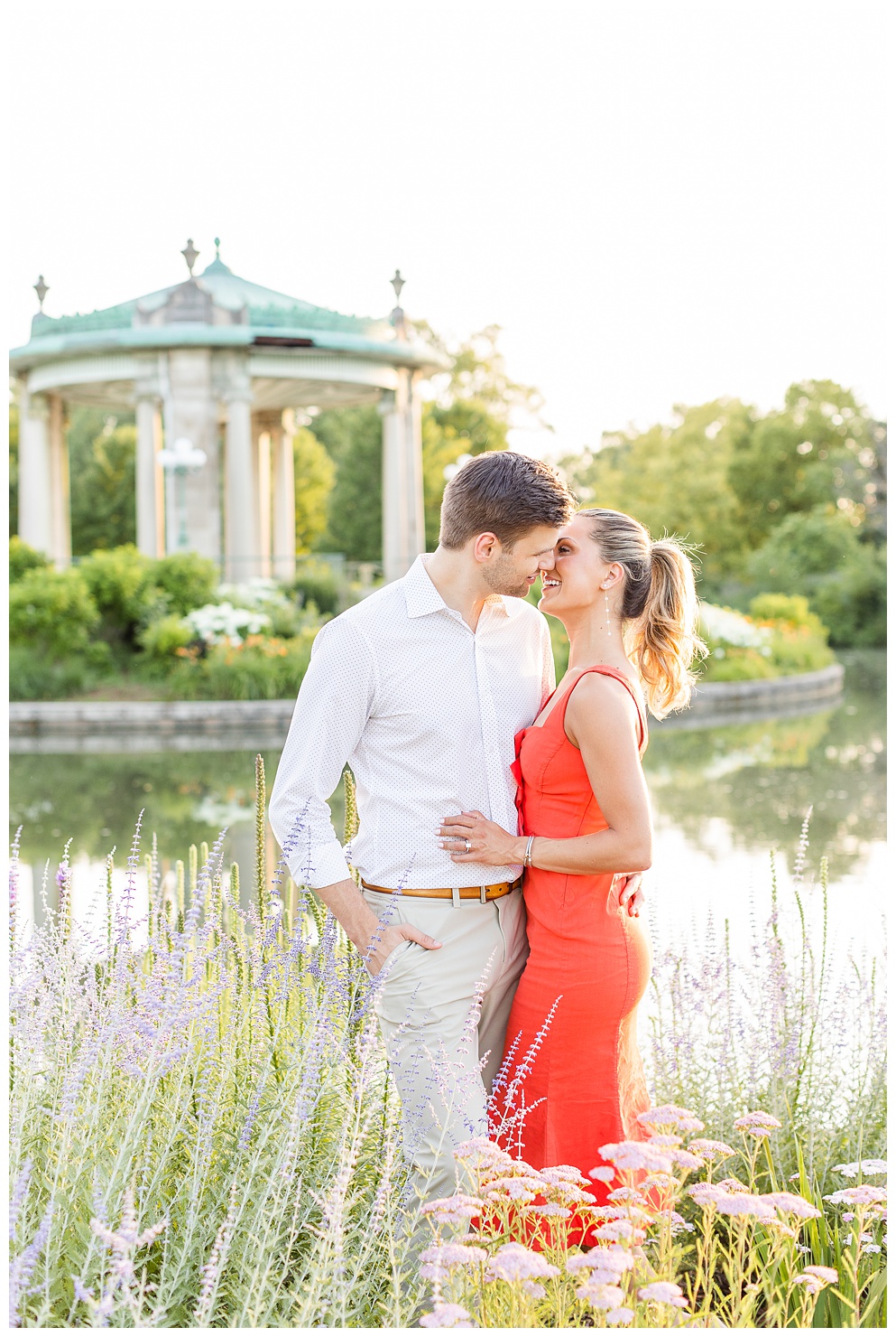 Engagement Photography at The Muny in St. Louis Missouri