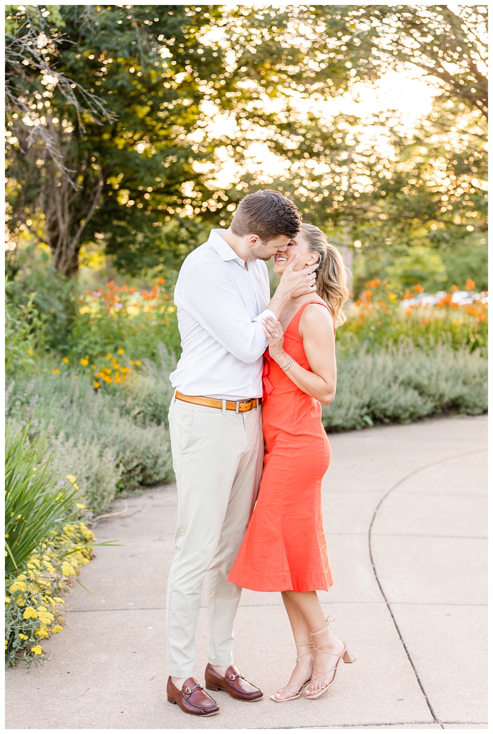 Engagement Photography at The Muny in St. Louis Missouri