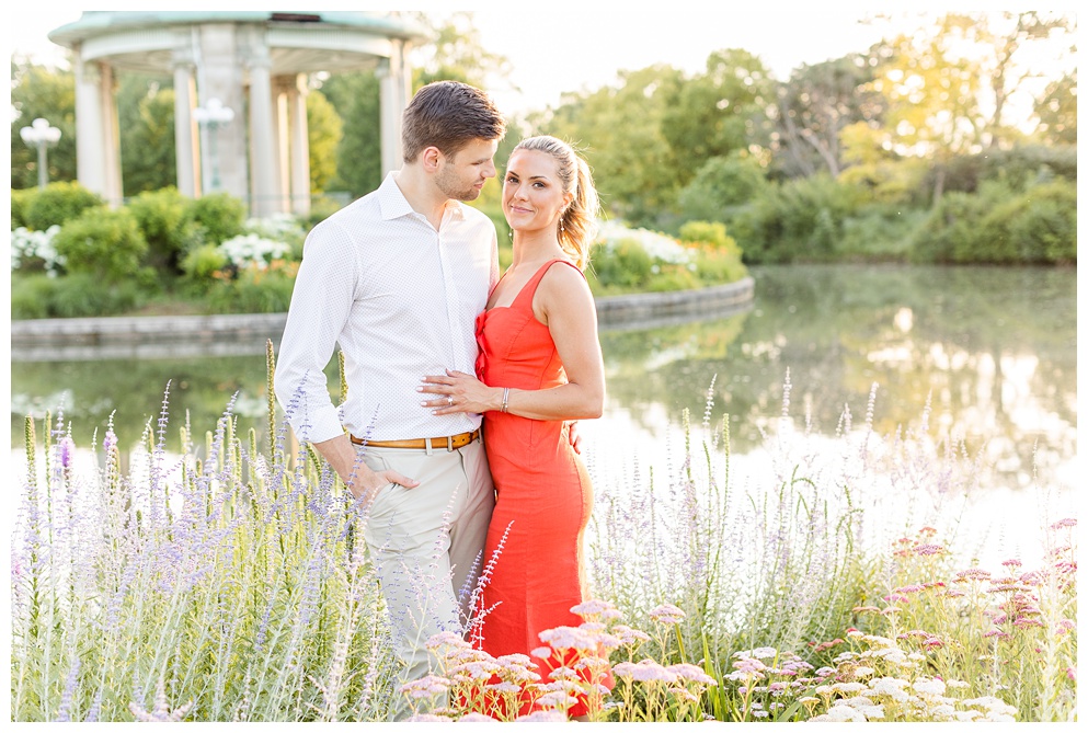 Engagement photography in Forest Park, St. Louis Missouri