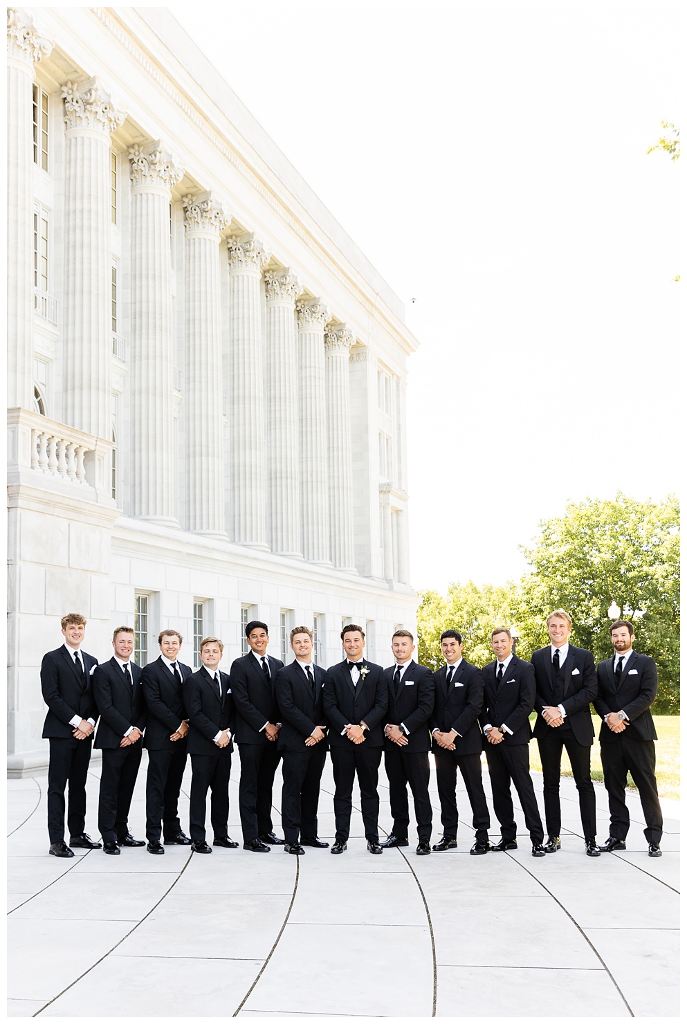 Wedding photographer Jefferson City Missouri Capitol Building 