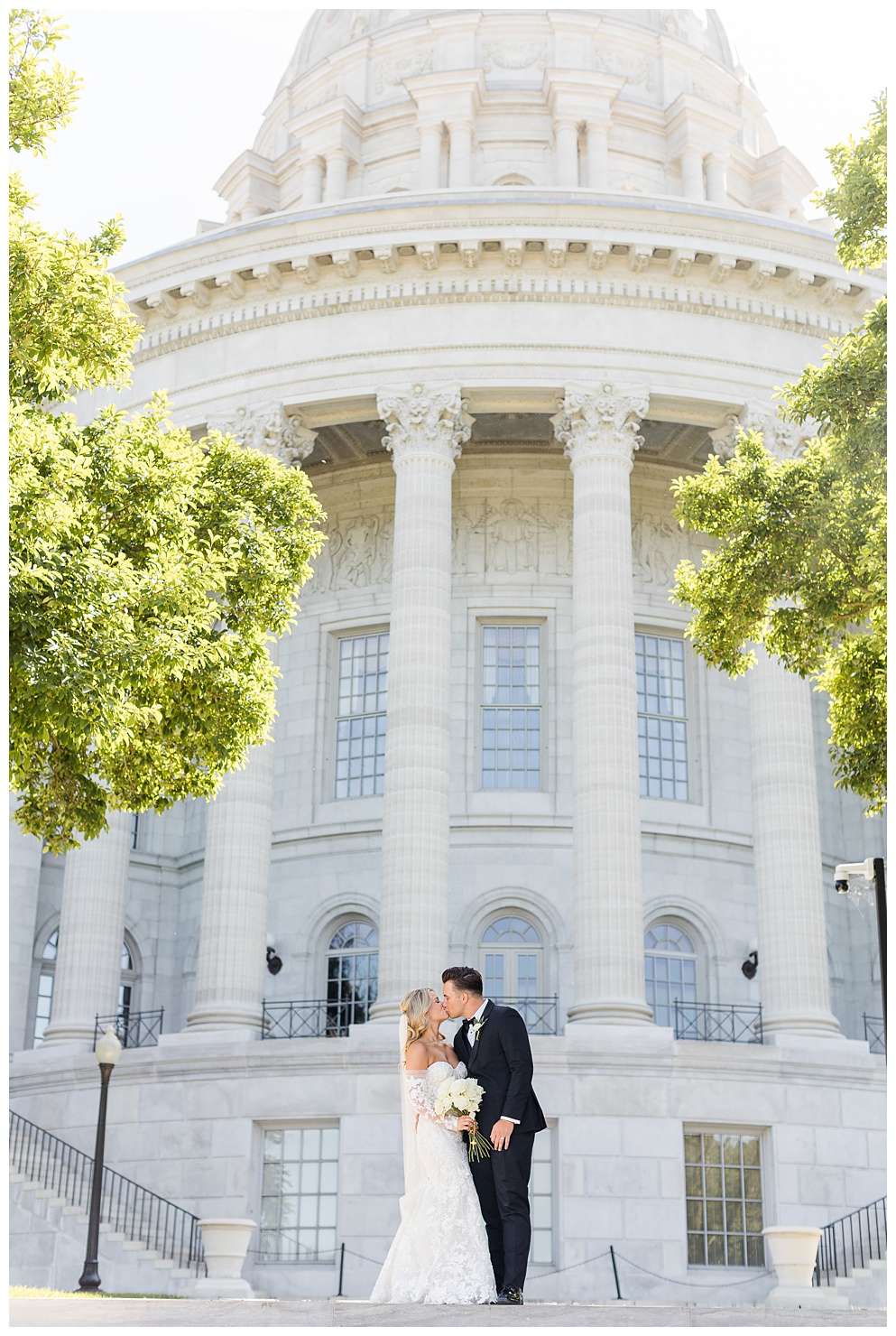 Jefferson City Missouri Wedding photography State capitol