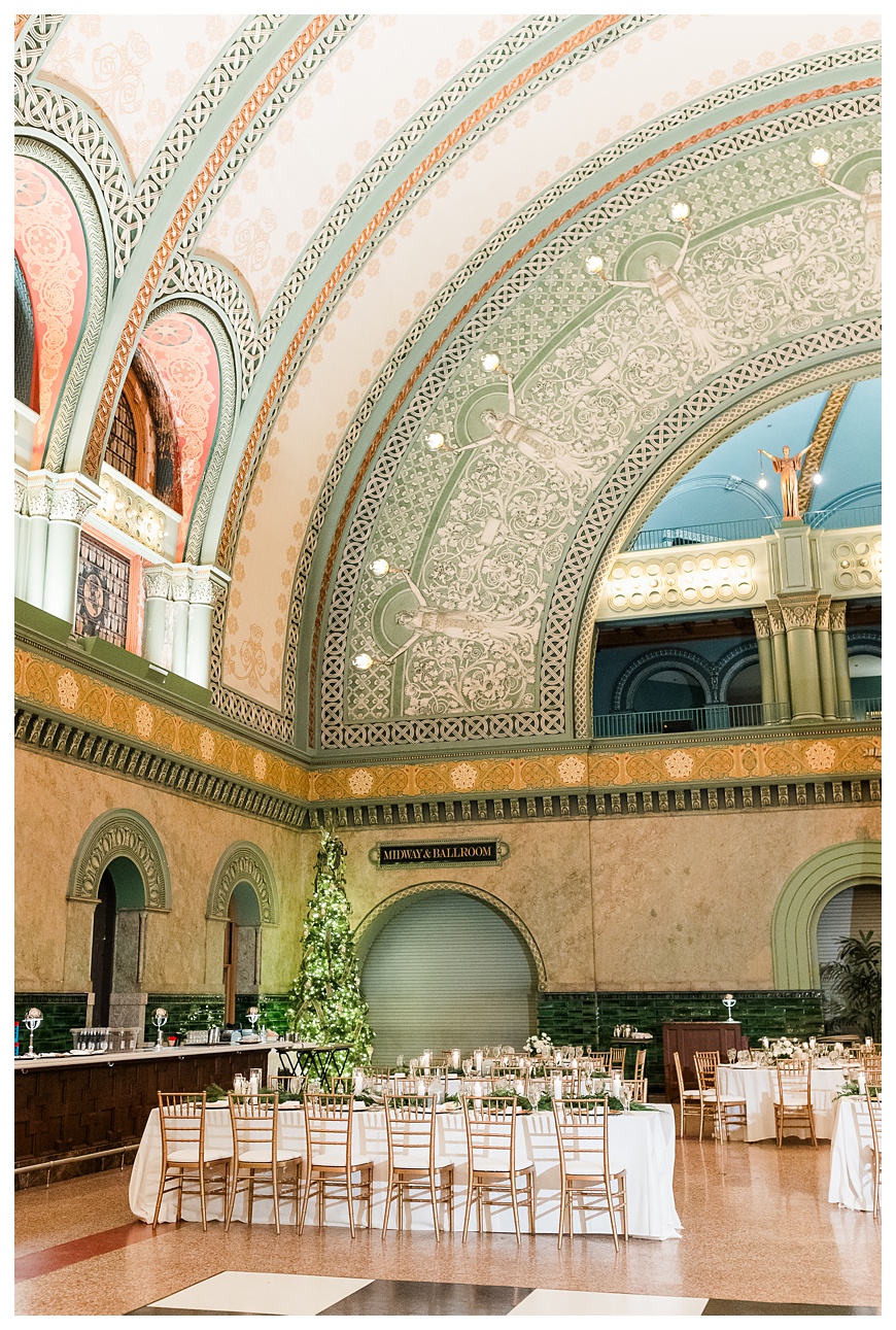 Wedding reception at the St. Louis Union Station