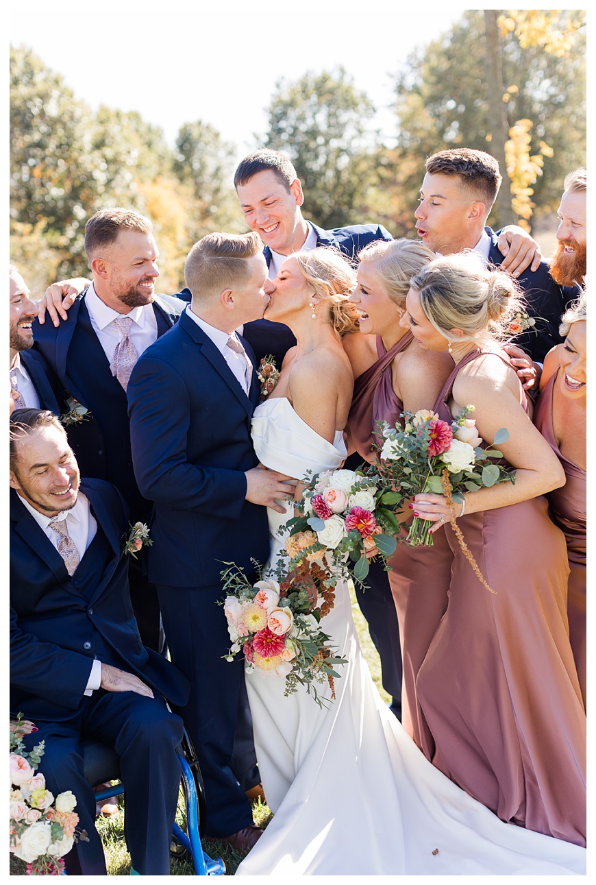 Cooper's Ridge Fall Wedding