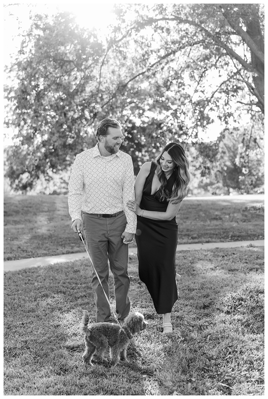 Stephen's Lake Park in Columbia missouri engagement photos