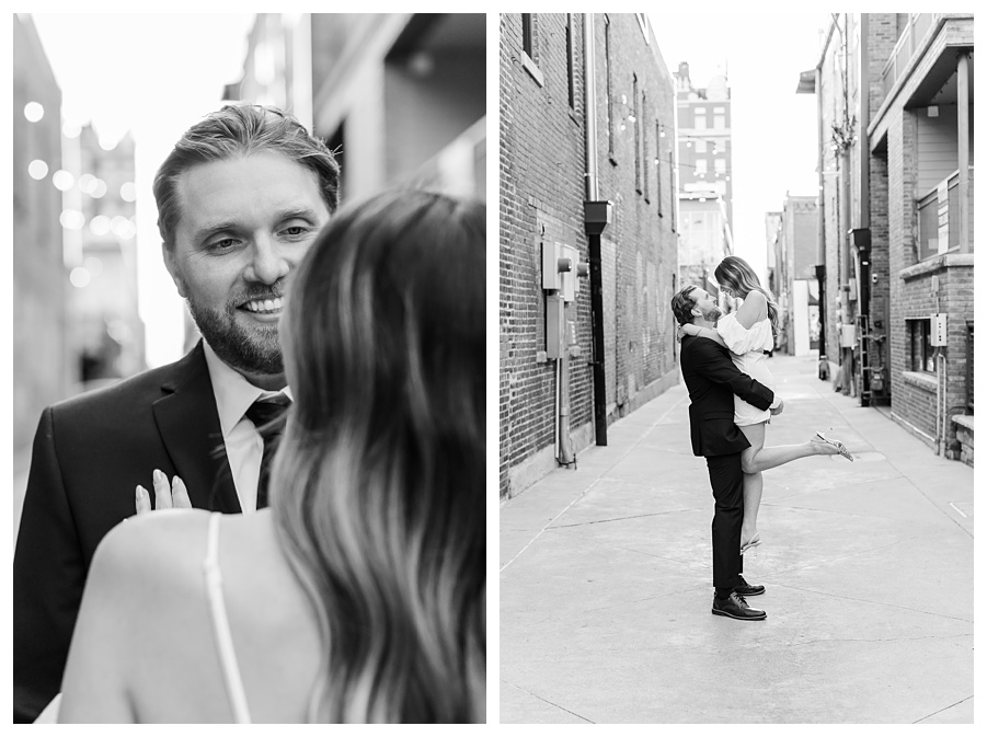 Engagement Photography in Downtown Columbia, Missouri