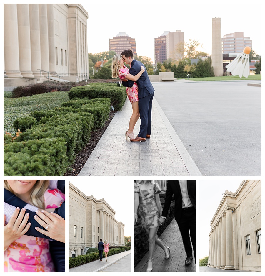 Engagement and wedding photographer Kansas City Missouri